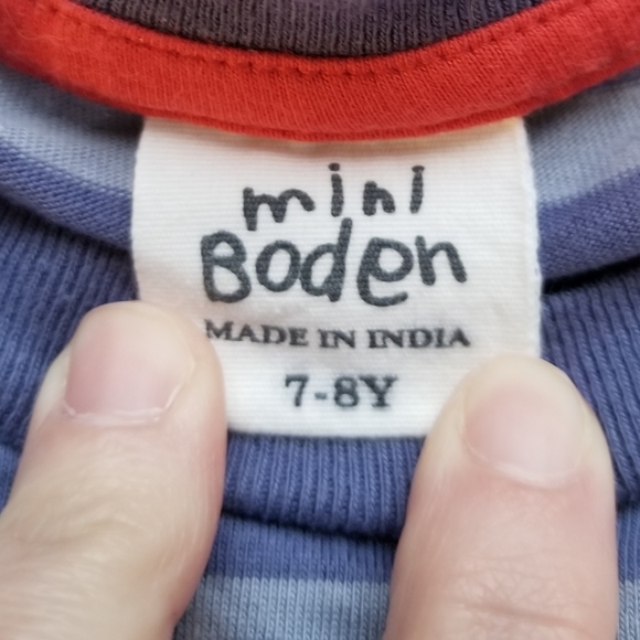 2010 like new Mini Boden striped shark - Picture 5 of 11